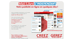 Desktop Screenshot of midilibre.purl.fr