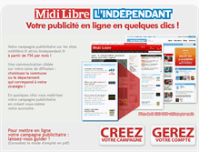 Tablet Screenshot of midilibre.purl.fr